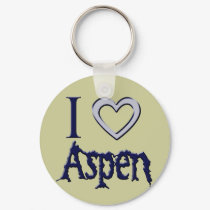 i love aspen keychains by textinthecity i love aspen keychains