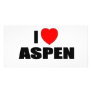 I Love Aspen Personalized Photo Card