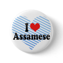 I Love Assamese Pin