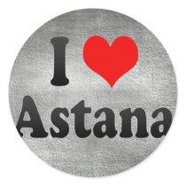 I Love Astana, Kazakhstan Stickers