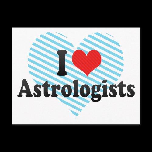 I Love Astrologists Postcards