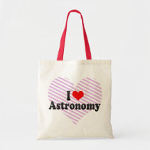I Love Astronomy Bags