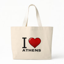 I LOVE ATHENS,GA - GEORGIA BAGS