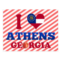 I Love Athens, Georgia postcards