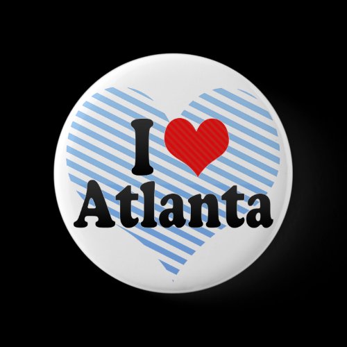 I Love Atlanta Button