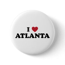 I Love Atlanta Georgia Pinback Button