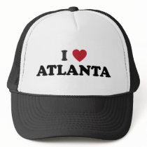 I Love Atlanta Georgia Hats
