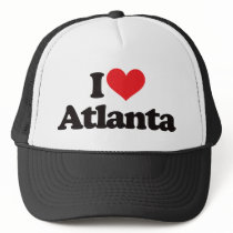 I Love Atlanta hats
