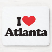 I Love Atlanta Mouse Mats