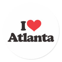 I Love Atlanta stickers by visualnewbie I Love Atlanta stickers