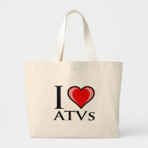 I Love ATVs Bag