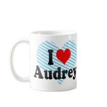 I love Audrey Mugs