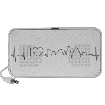 I love Austin in an extraordinary ecg style Travelling Speakers