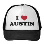 I Love Austin Trucker Hats