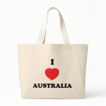 I LOVE Australia Tote Bags