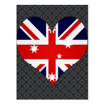 I Love Australia Post Card