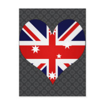 I Love Australia Post Card
