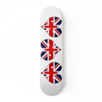 I Love Australia Custom Skateboard