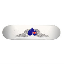 I Love Australia -wings Skate Boards