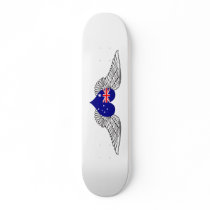 I Love Australia -wings Skate Boards