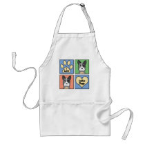 I Love Australian Cattle Dogs aprons by dogcartoons I Love Australian Cattle Dogs aprons