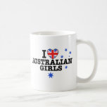 I Love Australian Girls Coffee Mug