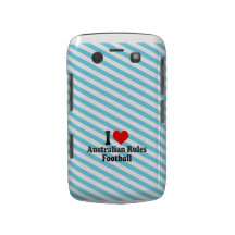 I love Australian Rules Football Blackberry Bold Case