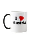 I Love Austria mugs