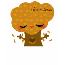 I love autumn! t-shirts by kawaii I love autumn! t-shirts