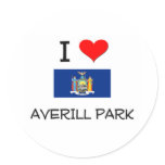 I Love Averill Park New York Sticker