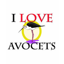 I Love Avocets t-shirts by tshirtshirts I Love Avocets t-shirts