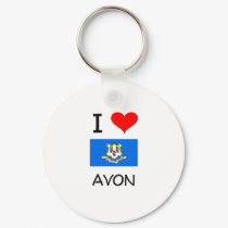 I Love Avon Connecticut keychains by cityshirt I Love Avon Connecticut keychains