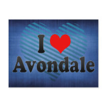 I Love Avondale, United States Post Cards