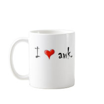 I love awk. mug