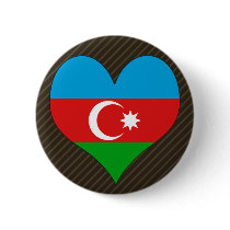 I Love Azerbaijan Buttons