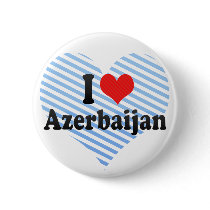 I Love Azerbaijan Button