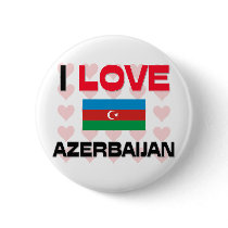 I Love Azerbaijan Pins