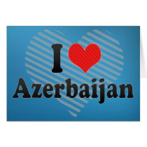 I Love Azerbaijan Cards