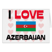 I Love Azerbaijan Card