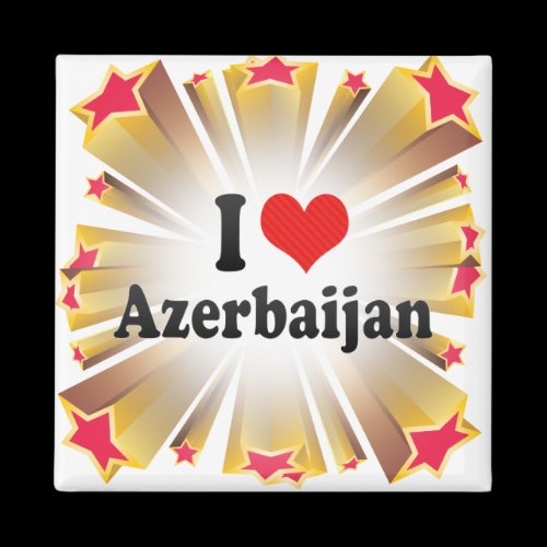 I Love Azerbaijan Fridge Magnets