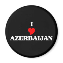 I Love Azerbaijan Magnets