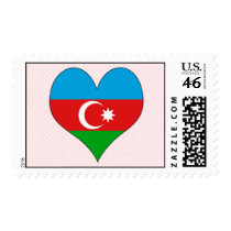 I Love Azerbaijan Stamp