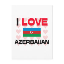I Love Azerbaijan postcards by tshirtshirts I Love Azerbaijan postcards