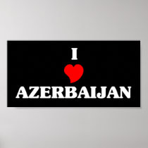I Love Azerbaijan Posters