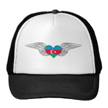I Love Azerbaijan -wings Hat