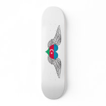 I Love Azerbaijan -wings Skate Decks