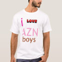 I love azn boys t-shirts by linnylenae I love azn boys t-shirts