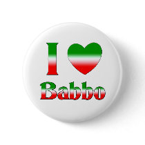 I Love Babbo buttons