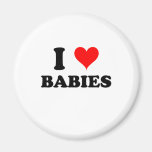 I Love Babies Magnet
