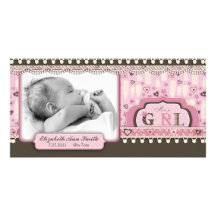 I Love Babies Photo Card